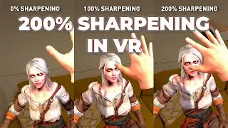 How to use Additional Sharpening on Virtual Desktop