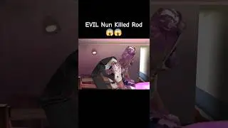 Evil Nun Killed Rod 😱😱 #shorts #icescream8 #hinwargameplay