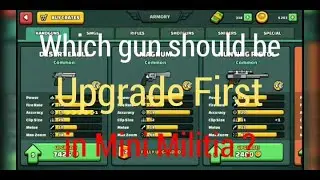*First Upgrade* This *Top 5 Guns* in Mini Militia : Doodle Army 2 - Game 2021