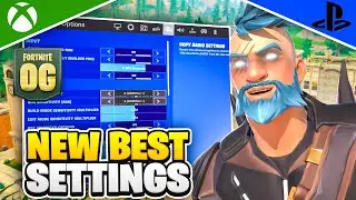 NEW BEST Controller SETTINGS + Sensitivity in OG Fortnite SEASON 6! (XBOX/PC/PS4)