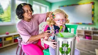 Daughter Gets SICK On The FIRST DAY Of School, LEARNED HER LESSON!