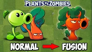 PvZ 2 Fusion - All OLD Plants Fusion & Evolution NOOB - PRO Version