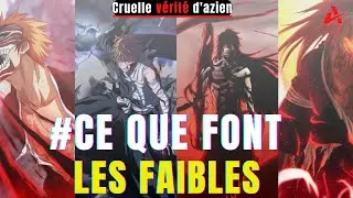 STOP VOULOIR ETRE PARFAIT ! CITATION VF MAYURI BLEACH (une autre MASTERCLASS d'Aizen Sosuke)