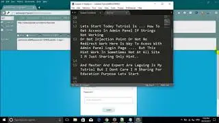 08 How To Get Acess With Admin Panel Login Page