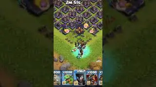 Night Witches Vs Cannon #coc #clashofclans #viral #shorts