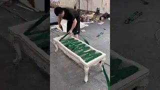 The process of forming the sofas