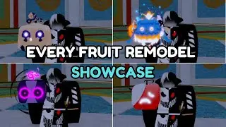 Every Fruit Remodeled and animations I Blox Fruit