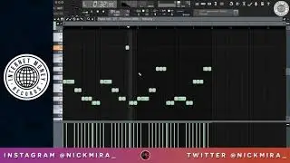 Nick Mira making Lucid Dreams by Juice WRLD, original instrumental (Sting -  Shape of my heart)