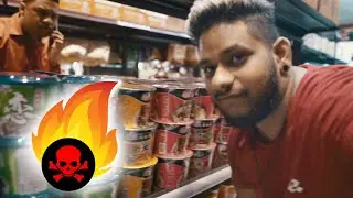 Spicy Ramen Challenge...but we couldn't find it so we made our own