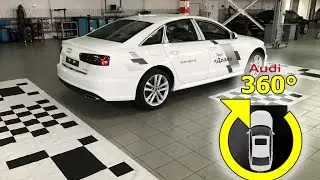 Установка штатной системы кругового обзора на Ауди