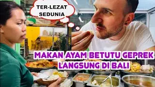 Bule Pertama Kali Bicara Bahasa Indonesia Sama Ibu Warung Ayam Betutu Bali