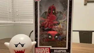 Opening a Deadpool Comic Book Cover Funko Pop