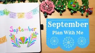 September 2023 Bullet Journal Plan With Me - Hispanic Heritage Month