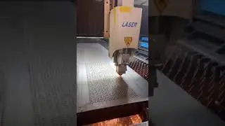 Решетка перфорированная лазерная резка