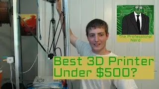 Best Delta 3D Printer Under $500? (BIQU Kossel Plus 3D Printer Review) | 3D Printing