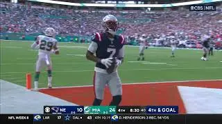 Juju Smith-Schuster Touchdown | Patriots vs Dolphins