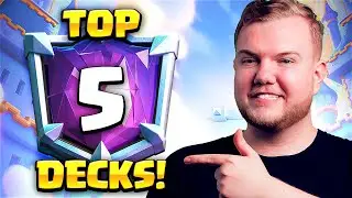 TOP 5 DECKS FROM THE BEST PLAYERS IN CLASH ROYALE 🏆
