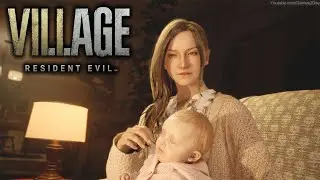 Resident Evil 8 Village Ethan's Wife Mia Death Scene Gameplay HD/RE8 - PS4 PRO