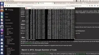 FFMPEG Output Video Grabbing X11 Screen