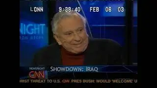 Gore Vidal on CNN, Feb 6th 2003