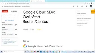 Google Cloud SDK: Qwik Start - Redhat/Centos 