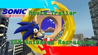 Sonic Movie 1 Original Design Trailer (Animated Recreation)