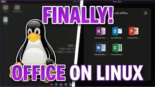 Finally. Native Microsoft Office Suite on Linux. (No Browser!)