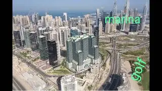 Golf views Seven City ( Se7en City) in JLT - Golf view - Building A