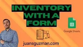 Create an INVENTORY System in Google Sheets with Apps Script 🚀 | CRUD Input Form Tutorial