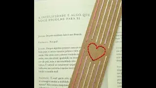 Bordado em MARCA PÁGINAS