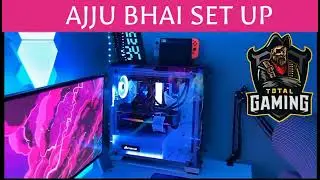 AJJUBHAI set up @TotalGaming093 @GyanGaming @LOKESHGAMER @DesiGamers_ set up tour❤️💓🥰.