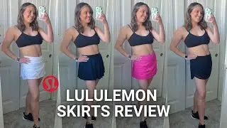LULULEMON TRY-ON HAUL | All the skirts!