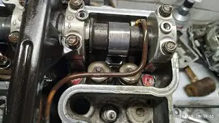 KawasakiKLE400 engine repare PART4