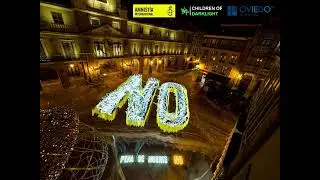 LightMOB💫 con AMNISTÍA INTERNACIONAL 🕯 ANIMACIÓN. Ciudades por la VIDA | DKL 2023