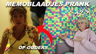 mijn OUDERS kamer VOLPLAKKEN met MEMOBLAADJES
