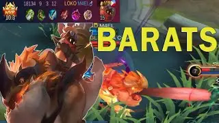 Barats best jungle core in mobile legend