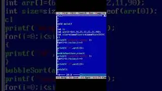 Learn Bubble Sort in C: Sorting Algorithm Implementation  | codewithbv @codewithbv