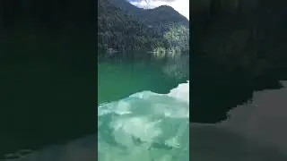 Озеро Рица в Абхазии 🤗