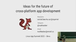 Linux App Summit 2023 - Day 2 - Room 2