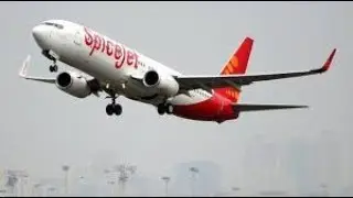 TAKE OFF & LANDING OF SPICEJET-GUWAHATI-DIBRUGARH, ASSAM