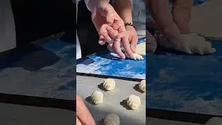 Автоматизированная линия для производства кондитерских изделий из слоеного теста. #shorts