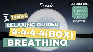 Box breathing for anxiety & stress: extended