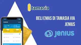 Beli emas 10ribu Di tamasia via Jenius ||ayatsunanda