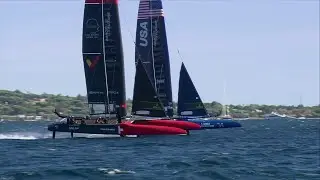 HYDROGEN POWERED   Clean temporary power for sustainable events with SailGP