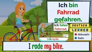 Learn German A1.2 - A2 | German A1.2 - A2 | Present tense & present perfect tense