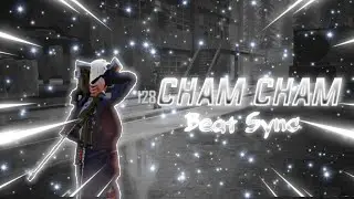 CHAM CHAM BEAT SYNC | FREEFIRE MONTAGE