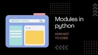 Modules in python and how to use it | Python complete course from beginner to advanced 