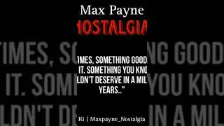 Max Payne Quote 