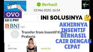 TIPS  BERHASIL CAIR INSENTIF KARTU  PRAKERJA & SOLUSI PERMASALAHAN PENCAIRAN