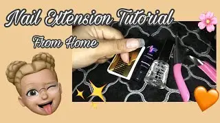 NAIL EXTENSION TUTORIAL 2022 || NAIL EXTENSION SENDIRI DIRUMAH